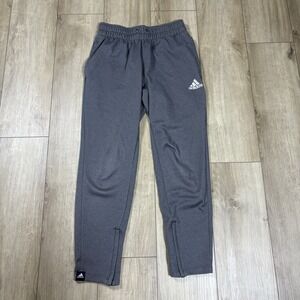 Adidas Pants Womens Small Gray‎ Logo Sweat Pant Athletic Jogger